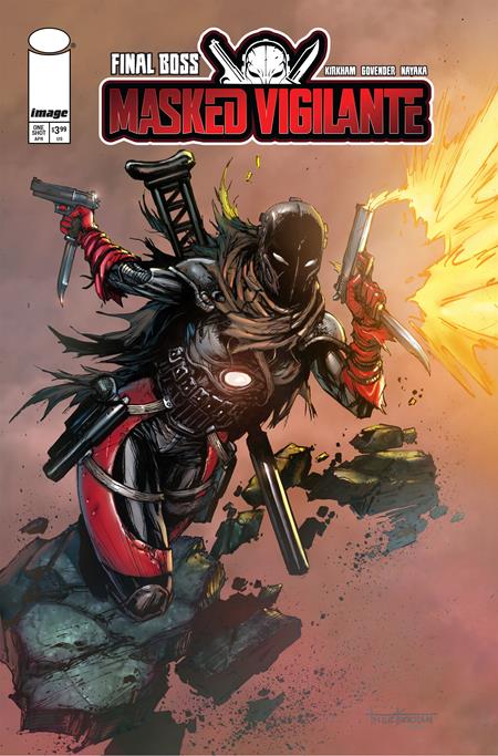 FINAL BOSS MASKED VIGILANTE (ONE SHOT) CVR D INC 1:25 TYLER KIRKHAM VAR (MR)